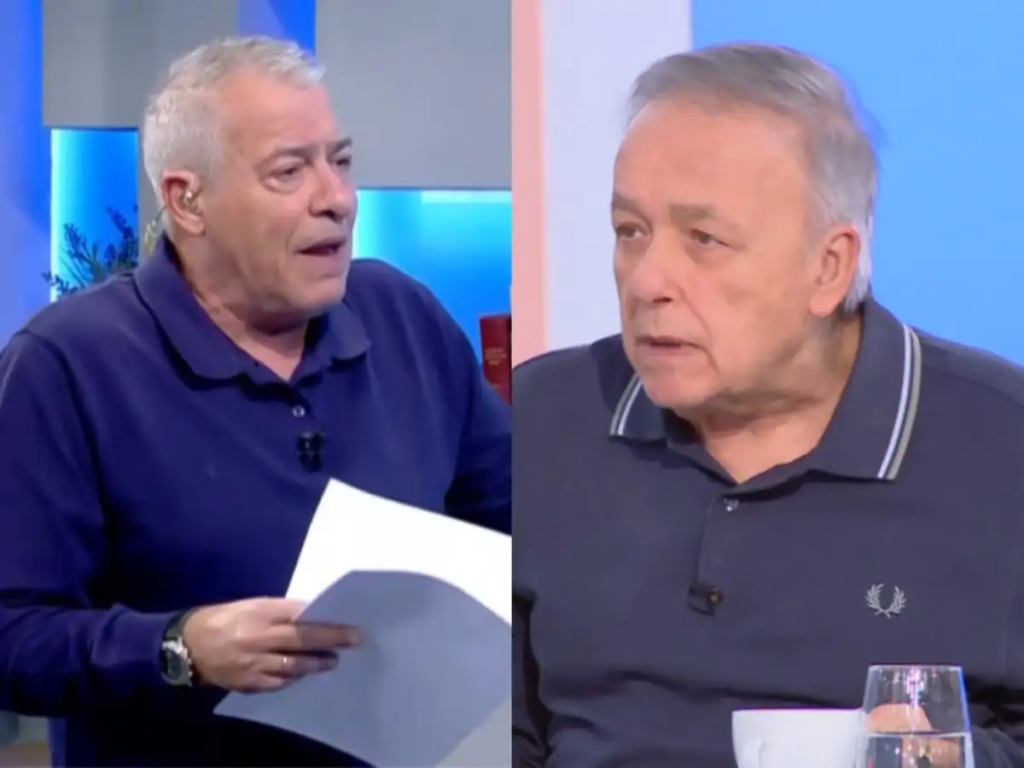 Ο Ανδρέας Μικρούτσικος εκφράζει την έντονη αντίδρασή του για τα σχόλια του Νίκου Μάνεση, σε τηλεοπτική εκπομπή.
