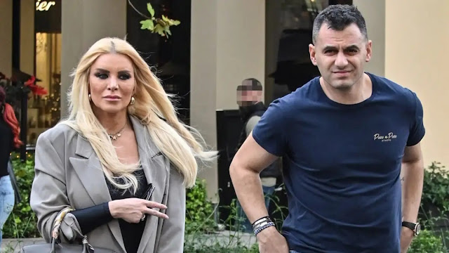 Η Κατερίνα Καινούργιου με το νεογέννητο μωράκι της