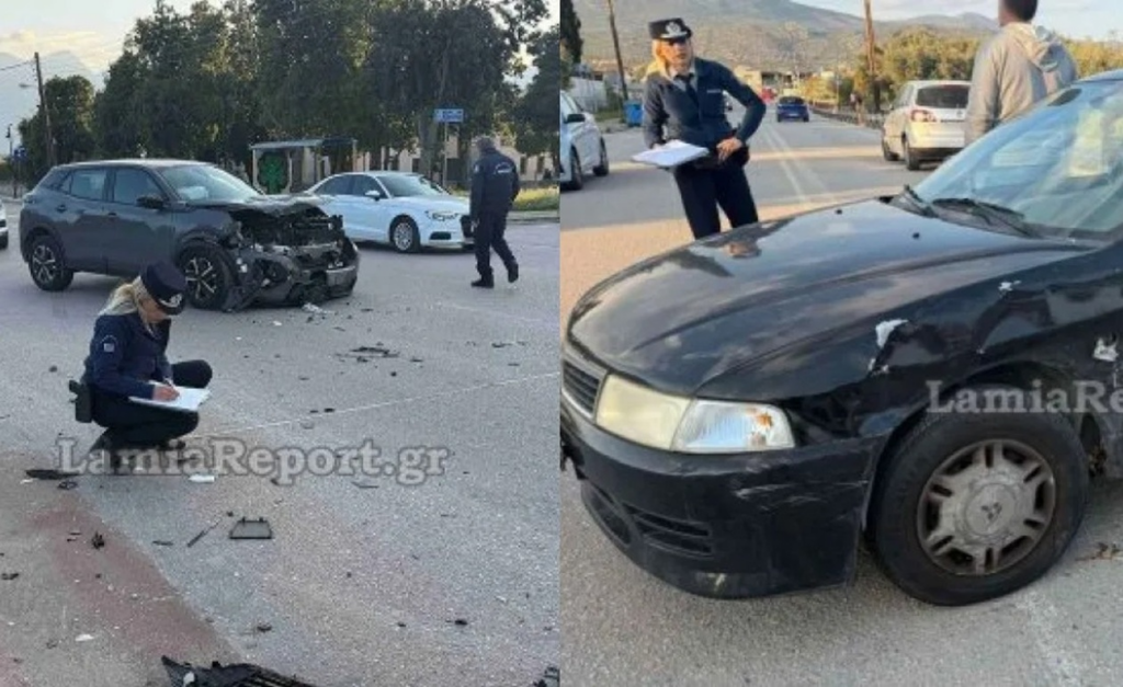 Βίντεο από το σημείο του τροχαίου συμβάντος στην Λαμία, με παππού και εγγονό που πήραν τα ανήσυχα. Τραγωδία στην Λαμία.