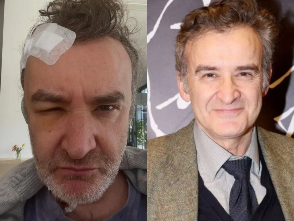 Ο Νίκος Ορφανός στο στούντιο της εκπομπής