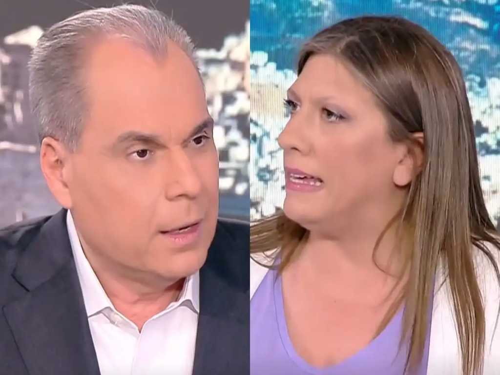 Αδιάνοη αντιπαράθεση μεταξύ Νίκου Στραβελάκη και Ζωής Κωνσταντοπούλου στην τηλεοπτική εκπομπή «10 Παντού»
