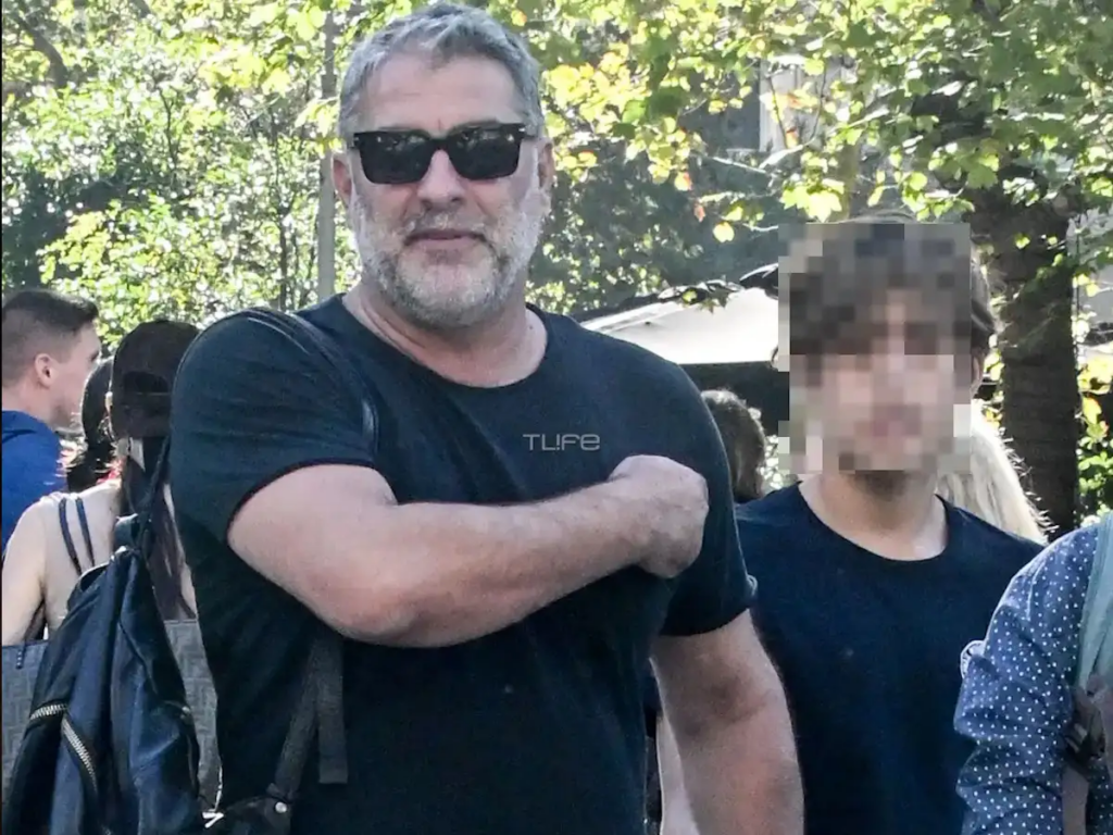Βασίλης Μπισμπίκης: Γιορτάζει τα γενέθλια του γιου του, Μιχάλη