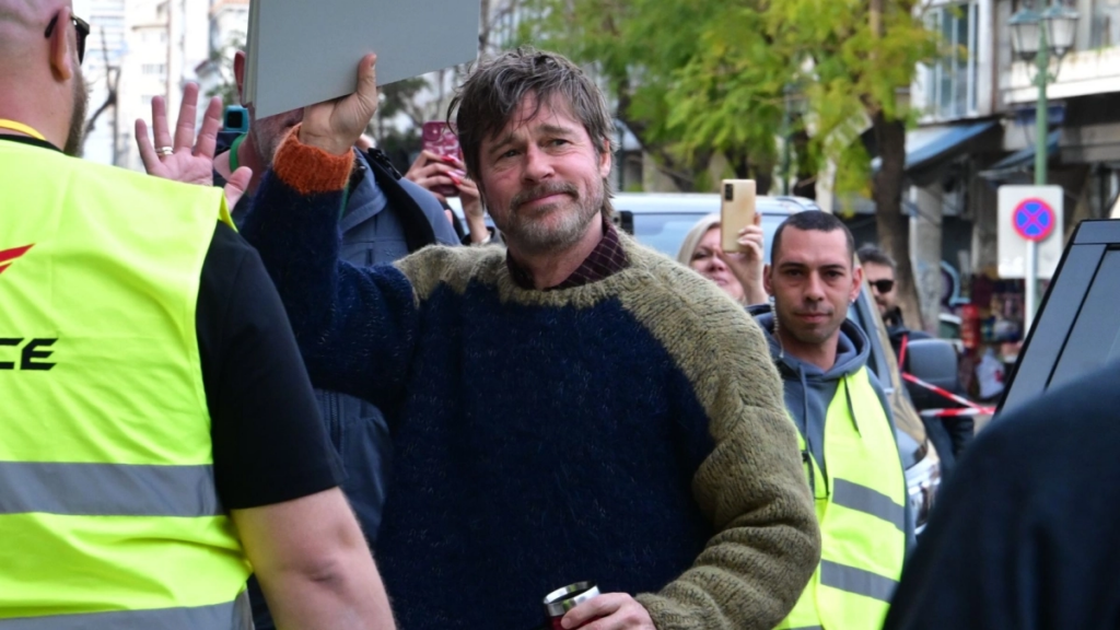 Μπραντ Πιτ: Τα γυρίσματα της νέας ταινίας "The Riders" στο Μενίδι