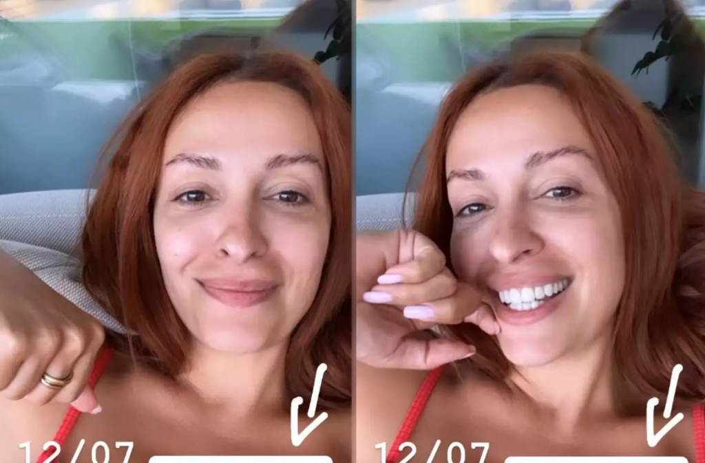 Η Ελένη Φουρέιρα αχρωματιστή στο Instagram: Βίντεο με την τραγουδίστρια χωρίς μακιγιάζ**