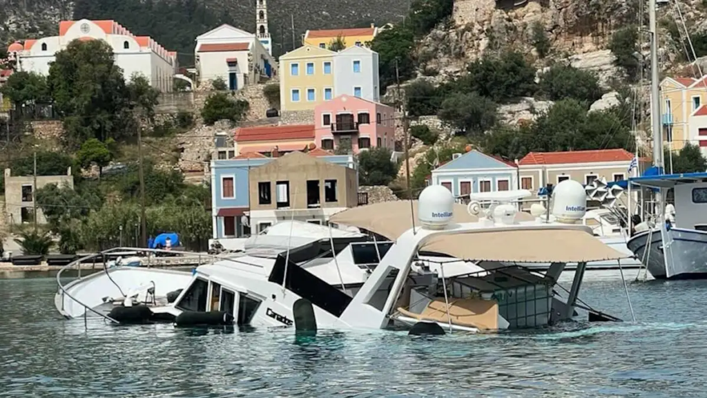 Θαλαμηγός Καστελόριζο - Η άμεση κινητοποίηση των λιμενικών αρχών