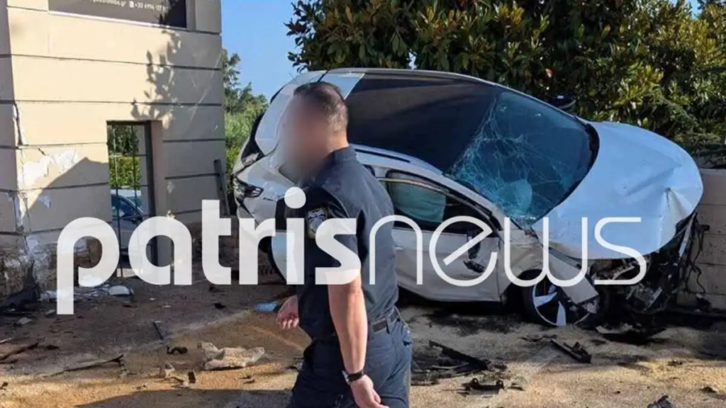 Ατύχημα με Αυτοκίνητο στη Δημητσάνα
