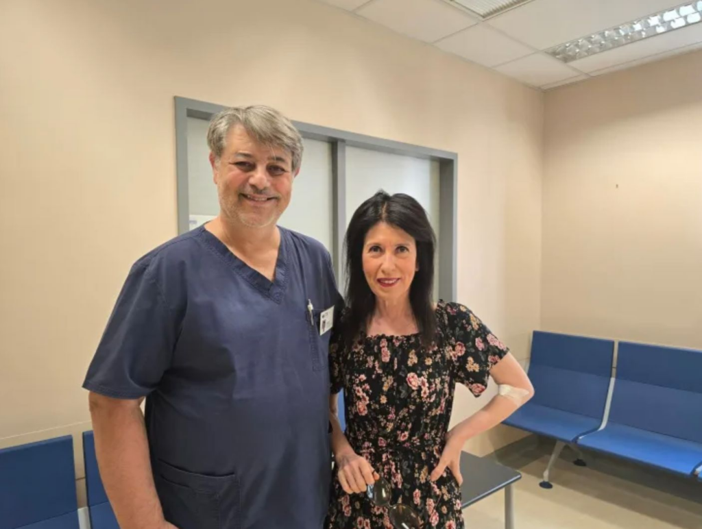 Η Άβα Γαλανοπούλου στο νοσοκομείο