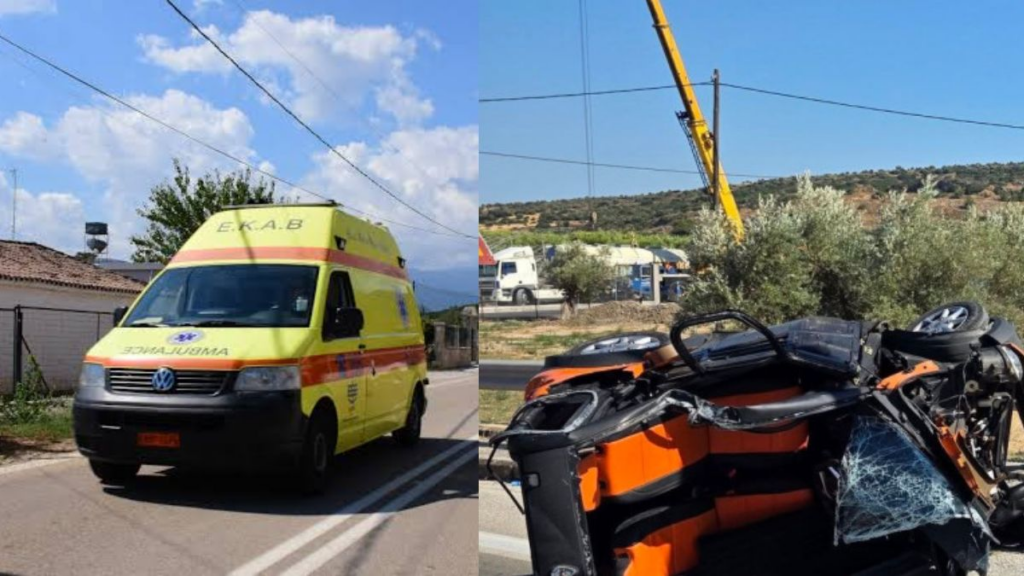Τροχαίο στη Λέσβο: Θρήνος για δύο γυναίκες